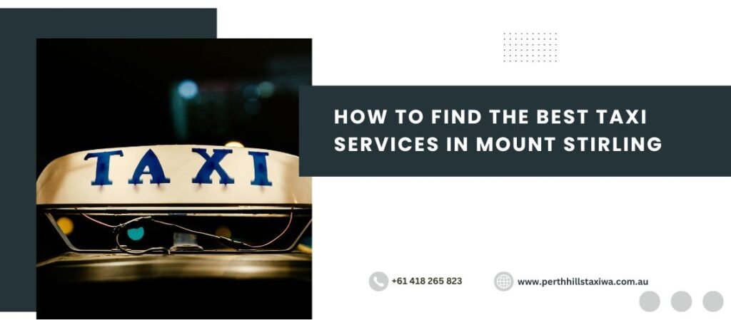 Best Taxi Services in Mount Stirling