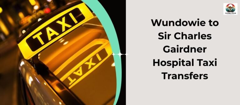 Wundowie to Sir Charles Gairdner Hospital Taxi Transfers